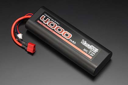 yokomo lipo 4000mah 7 4v pack battery with t yb l400at charger and battery yokomo lipo 4000mah 7 4v pack battery with t yb l400at charger and battery
