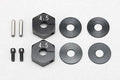 BD7 2016用 4.5mm クランプ式 ホイルハブ(0.5/1.0mmスペーサー付)