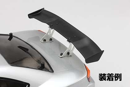 10分の1サイズ ドリフトカー用 アルミ製 ウイングステー(ミッドタイプ)
