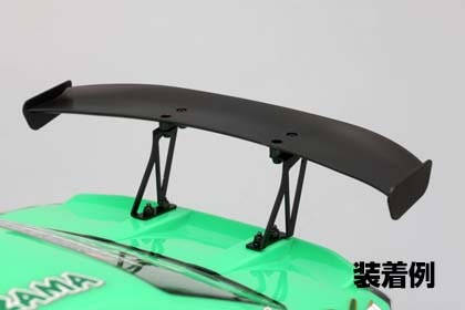 10分の1サイズ ドリフトカー用 アルミ製 ウイング ステイ ※Team TOYO S15 取付不可