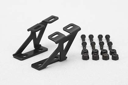 10分の1サイズ ドリフトカー用 アルミ製 ウイングステー(ロータイプ)