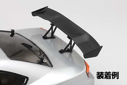 10分の1サイズ ドリフトカー用 アルミ製 ウイングステー(ミッドタイプ)
