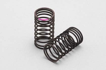 ドリフト用 φ1.2x10.5巻 不等長スプリング(ピンク)