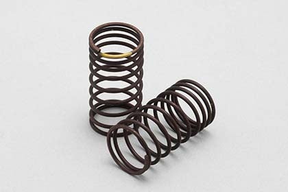 ドリフト用 φ1.2x9.5巻 不等長スプリング(イエロー)