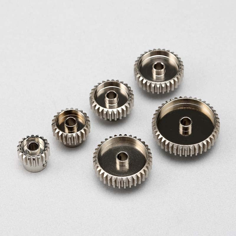 21T 超硬プレシジョン アルミ製ピニオンギヤ 48ピッチ軽量ハードコート