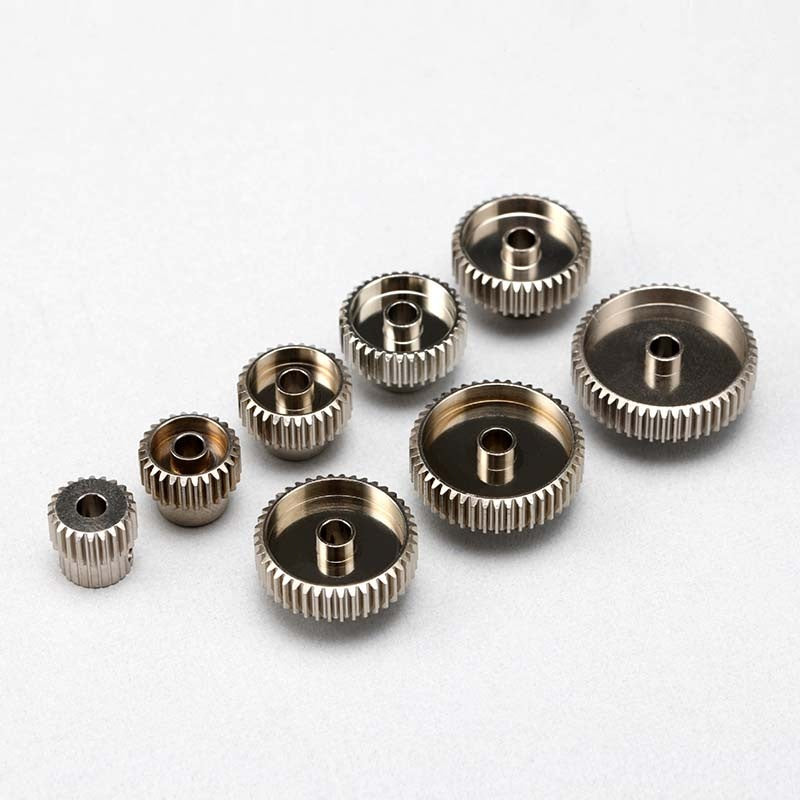 24T 超硬プレシジョン アルミ製ピニオンギヤ 64ピッチ軽量ハードコート