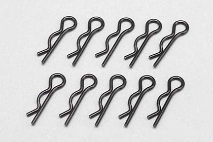 Sサイズ ボディマウント フードピン (ブラック/10個入)