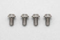 高精度切削 チタン製 ボタンヘッド ソケットスクリュー M3x5mm 4pcs.