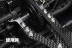 高精度切削 チタン製 ボタンヘッド ソケットスクリュー M3x6mm 4pcs.