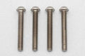 高精度切削 チタン製 ボタンヘッド ソケットスクリュー M3x22mm 4pcs.