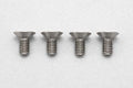 高精度切削 チタン製 フラットヘッド ソケットスクリュー M3x6mm 4pcs.