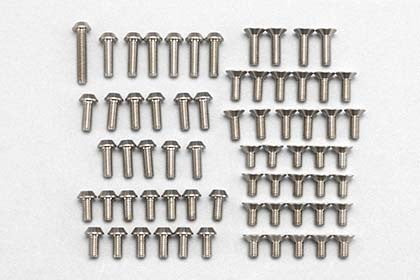 YR-10F用 高精度切削 チタン製 3mm スクリューセット (67本入)