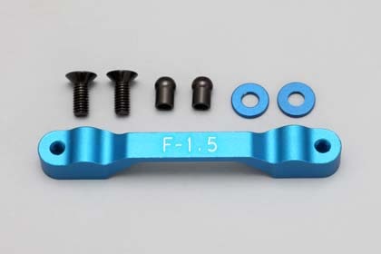 MR-4TC SD/BD用 アルミ製 フロント サス マウント (後側 トーアウト -1.5゜)