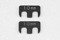 YD-2/YD-4用 アルミ製 アジャストシム (1.0mm/2枚入)
