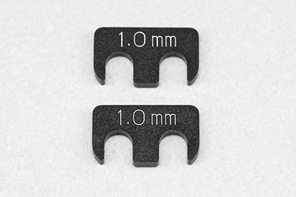 YD-2/YD-4用 アルミ製 アジャストシム (1.0mm/2枚入)