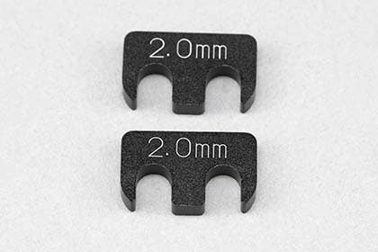 YD-2/YD-4用 アルミ製 アジャストシム (2.0mm/2枚入)