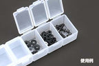 YC-3 176×36×26mm パーツケース 　3個入り