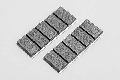 スチール製 レーシングウエイト (5gx10pcs.)