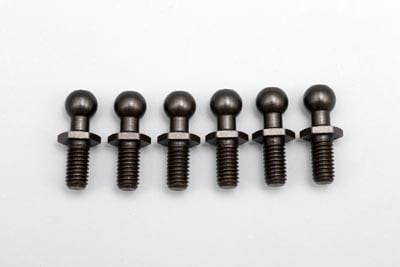 ロッドエンドボール M サイズ (6個入) 全長 12.8mm/ネジ部 6.0mm
