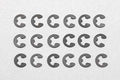 2.0φ E クリップ (18個入)