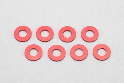 φ2.5xφ5.0x0.5mm アルミシム 8個入