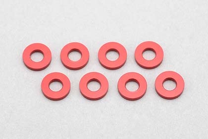 φ2.5xφ5.0x1.0mm アルミシム 8個入