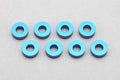 φ2.5xφ5.0x2.0mm アルミシム(ブルー) 8個入