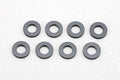 φ3.0xφ6.0x1.0mm アルミシム(ブラック) 8個入