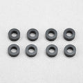 φ3.0xφ6.0x2.5mm アルミシム(ブラック) 8個入