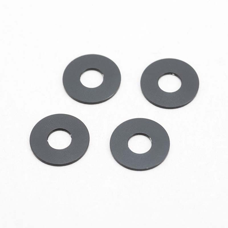 φ3.0xφ8.0x0.5mm アルミシム(ブラック) 4個入