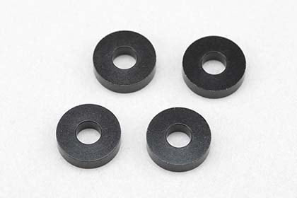 φ3.0xφ8.0x2.0mm アルミシム(ブラック) 4個入
