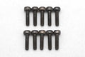 M2x8mm ボタンヘッド ソケットスクリュー 10本入