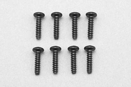 M2x8.0mm ボタンヘッド タッピングビス 8本入