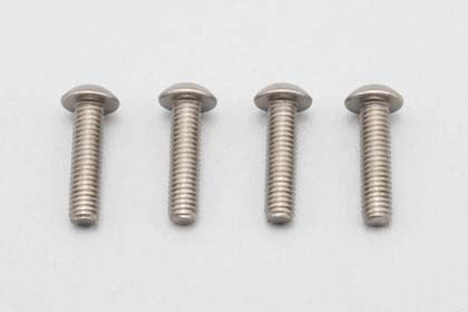 M3x12mm チタン製 ボタンヘッド ソケットスクリュー 4本入