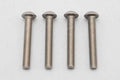 M3x20mm チタン製 ボタンヘッド ソケットスクリュー 4本入
