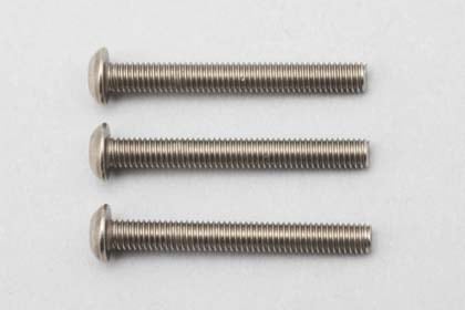 M3x25mm チタン製 ボタンヘッド ソケットスクリュー 3本入