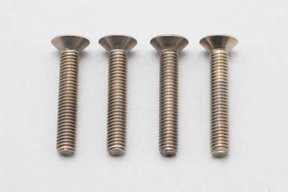 M3x18mm チタン製 皿ソケットスクリュー 4本入