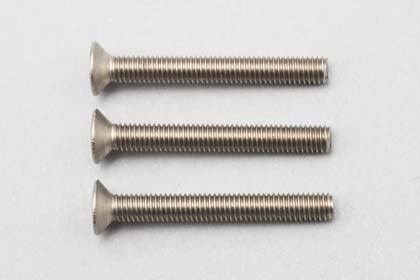 M3x25mm チタン製 皿ソケットスクリュー 3本入