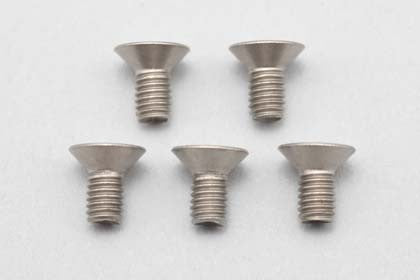 まっちゃん用 M3x6mm チタン製 皿ソケットスクリュー 5本入｜YOKOMO 公式サイト