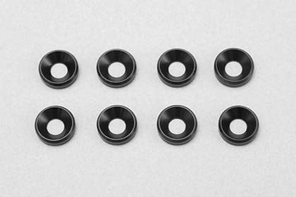 Φ3mm 皿ワッシャー (黒8個入)
