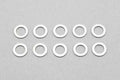 φ3.1xφ5.0x0.50mm ステンレス製シム 10枚入