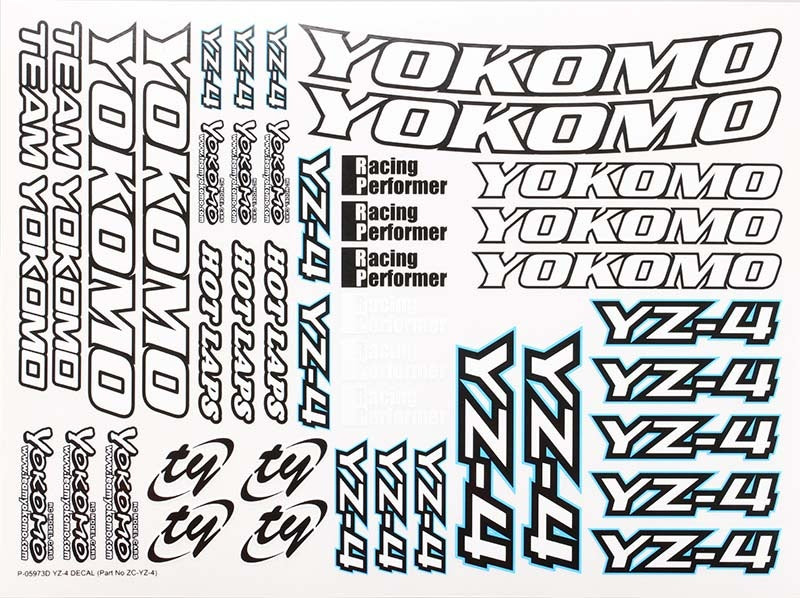 YZ-4 デカールシート