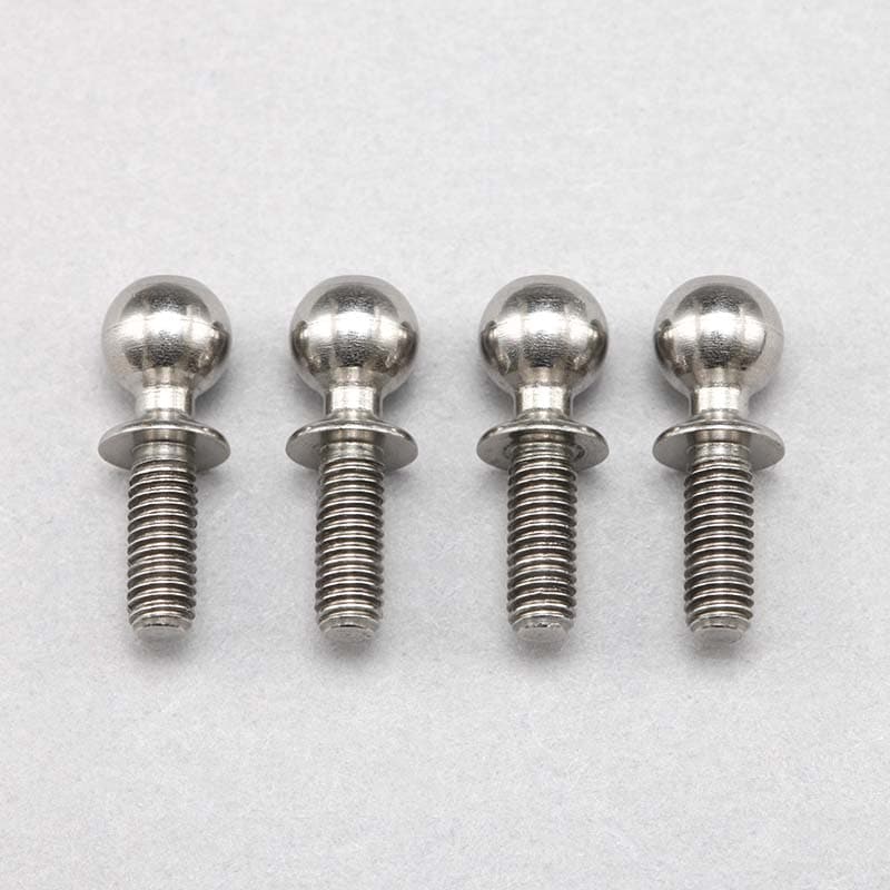 YZ-2/YZ-4用 HD φ5.5mm ロッドエンドボール(ネジ部8mm/4個入)