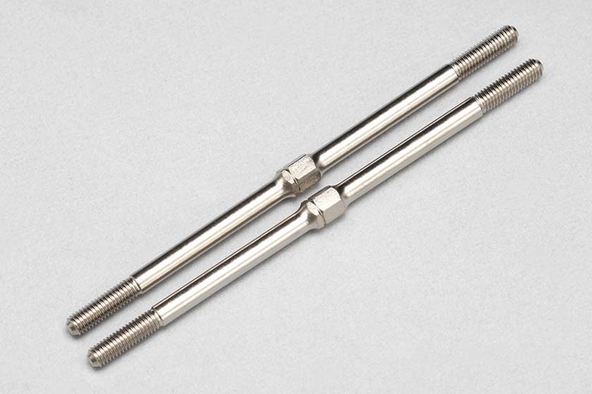 75mm ターンバックル(ニッケル/対辺4mm ハードスチール製)