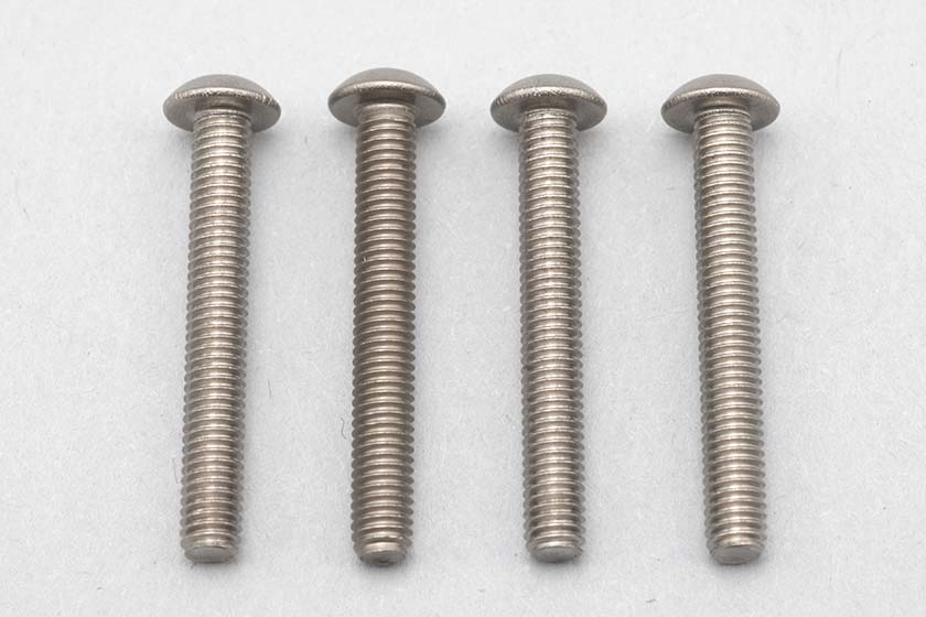 M3x22mm チタン製 ボタンヘッド ソケットスクリュー 4本入