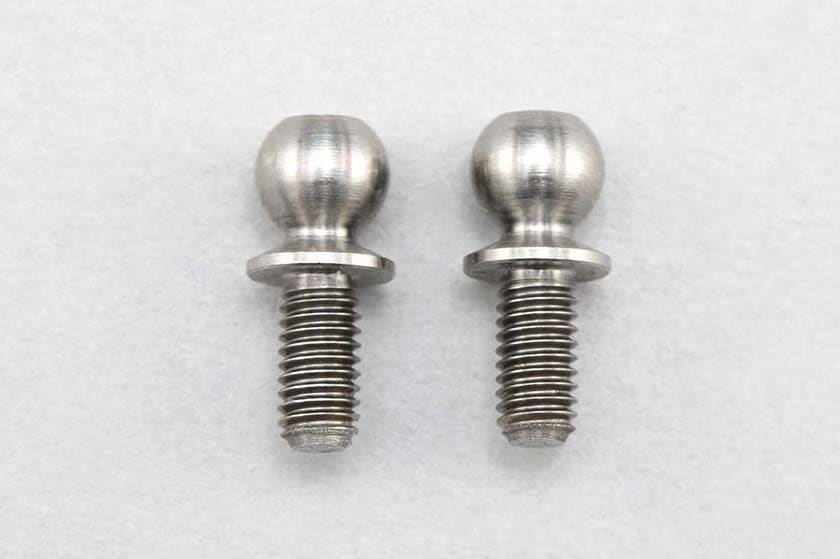 高精度チタン製 Φ4.8 ロッドエンドボール(首短タイプ/11.5mm)