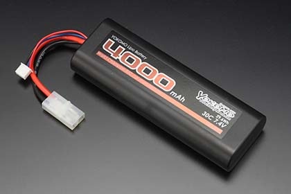 YOKOMO Lipo 30C 7.4V 4000mAh バッテリー ストレート