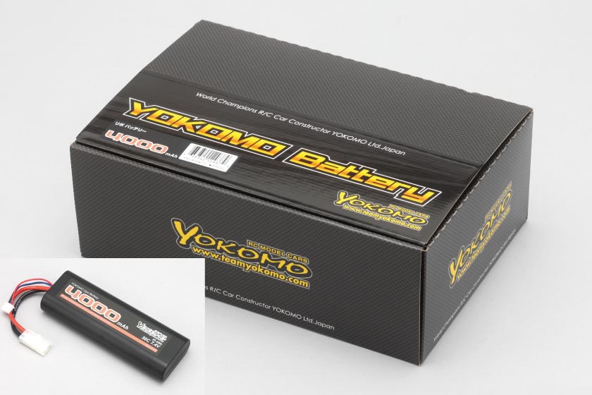 YOKOMO Lipo 4000mAh バッテリー (12本セット)