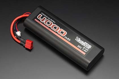 T型コネクター付 YOKOMO Lipo 4000mAh バッテリー