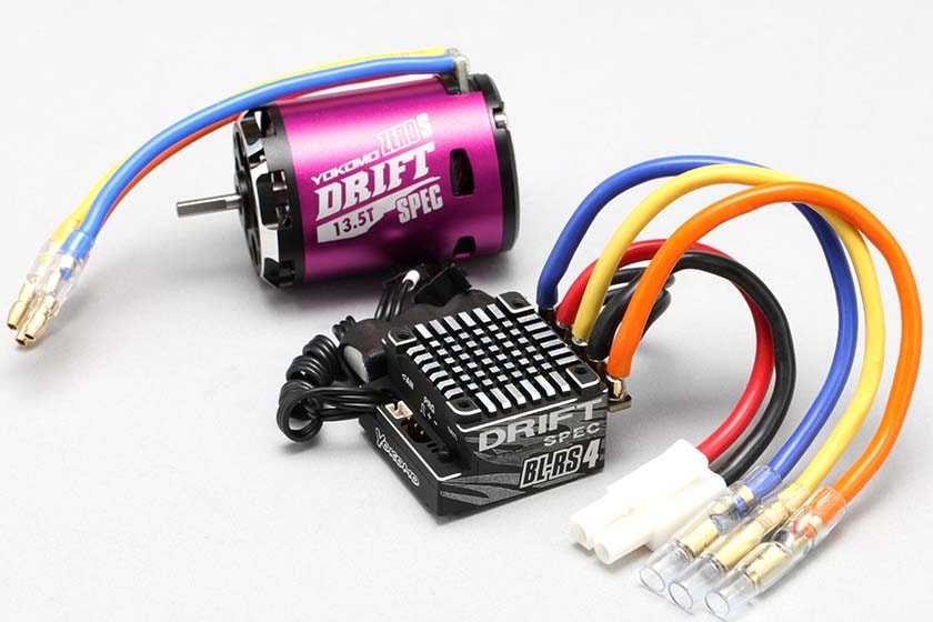 [値下げ] ヨコモ　BL-RS4 ドリフトスペック　コンボ BL-RS4ドリフトスペック＋ZERO-Sドリフトスペック(13.5T) コンボセット